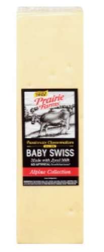 Baby Swiss - 12-14lb Loaf